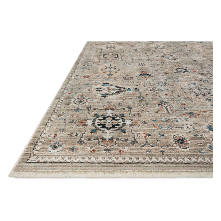 Loloi Leigh Dove / Multi 4'-0" x 5'-5" Accent Rug