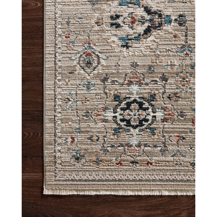 Loloi Leigh Dove / Multi 4'-0" x 5'-5" Accent Rug