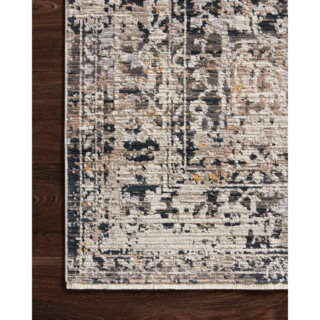 Loloi Leigh Charcoal / Taupe 2'-7" x 10'-10" Runner Rug