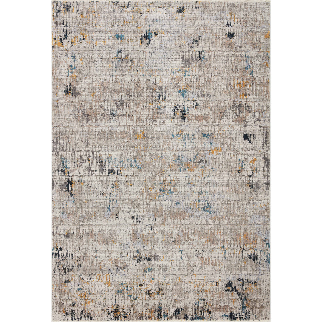 Loloi Leigh Ivory / Granite 5'-3" x 7'-6" Area Rug