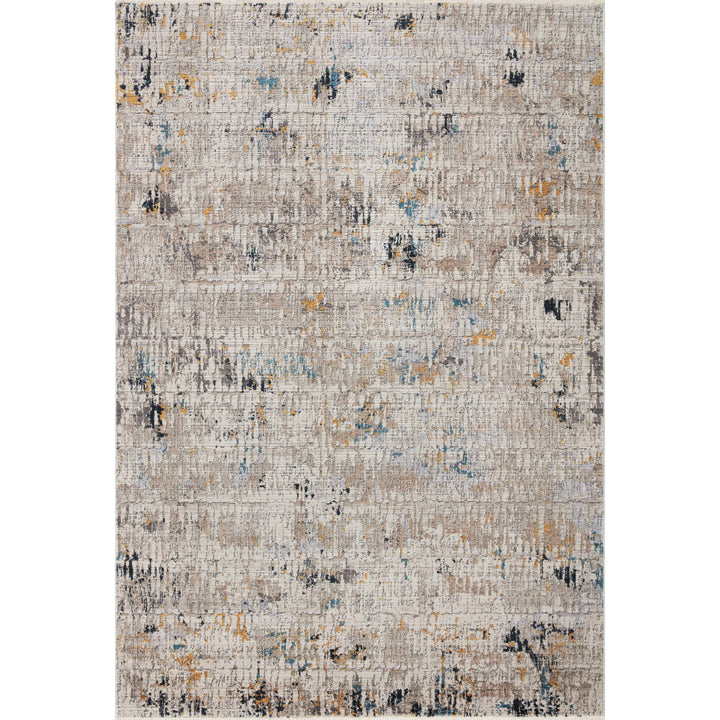 Loloi Leigh Ivory / Granite 5'-3" x 7'-6" Area Rug