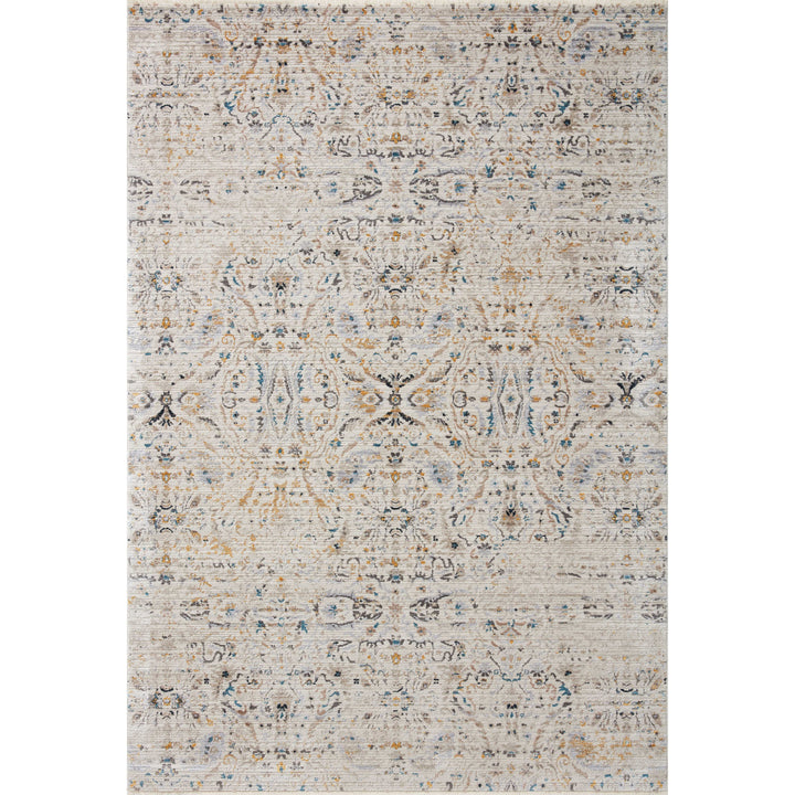 Loloi Leigh Ivory / Straw 18" x 18" Sample Rug