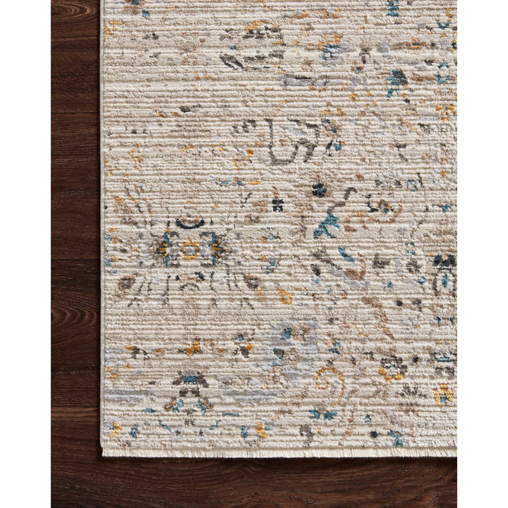 Loloi Leigh Ivory / Straw 18" x 18" Sample Rug