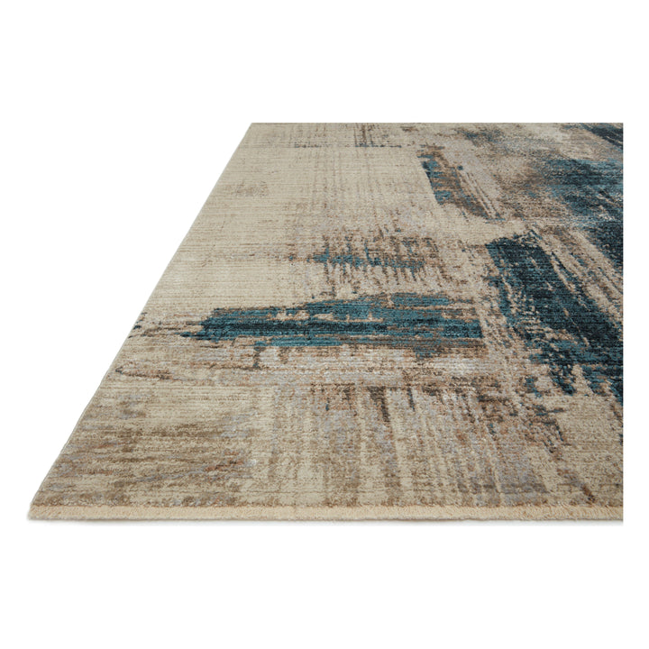 Loloi Leigh Slate / Denim 5'-3" x 7'-6" Area Rug