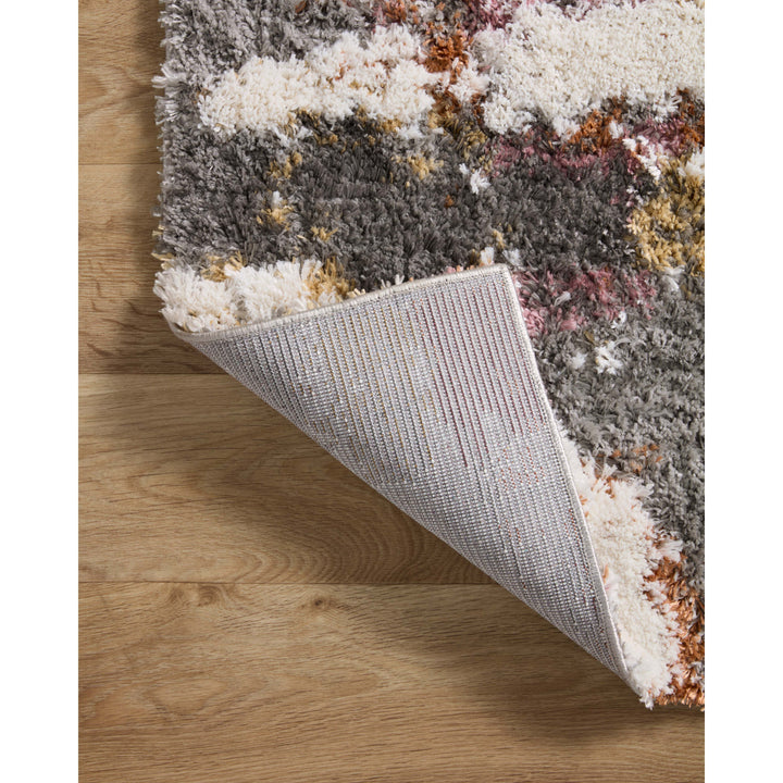 Loloi Levitt Shag Grey / Multi 7'-10" x 10' Area Rug