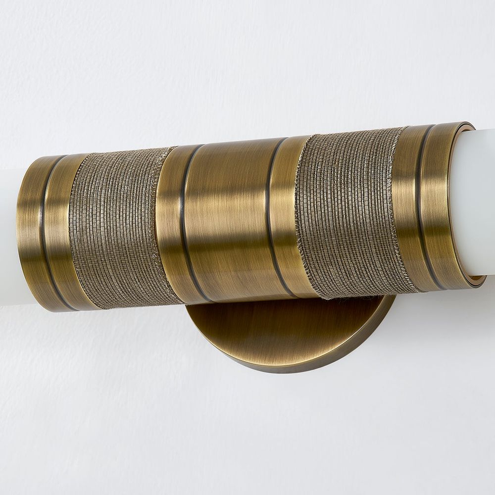 Liam Wall Sconce - Patina Brass
