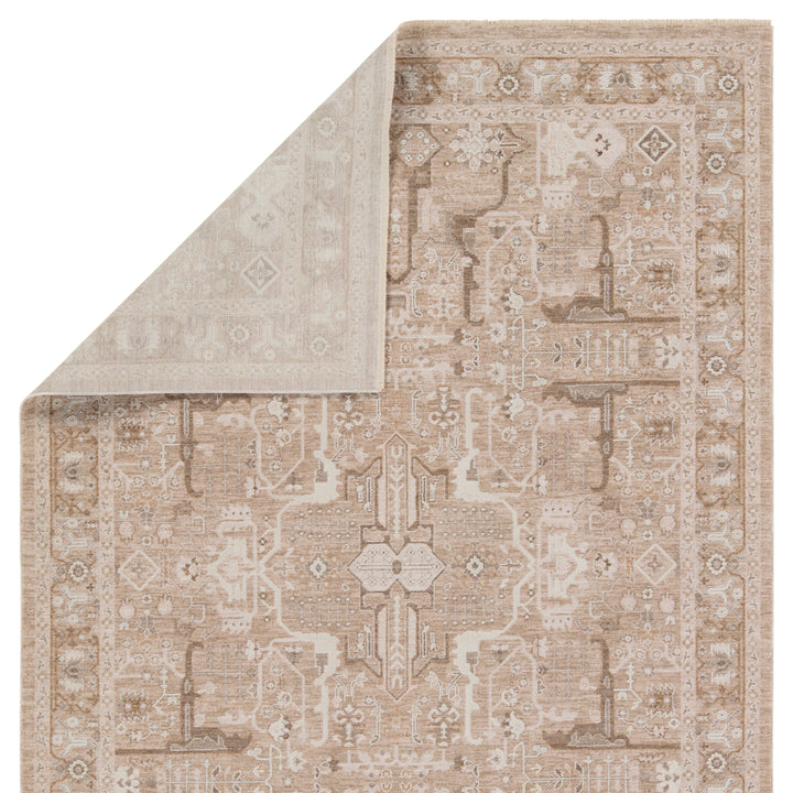 Jaipur Living Lechmere Medallion Beige/Cream Runner Rug (3'X10')