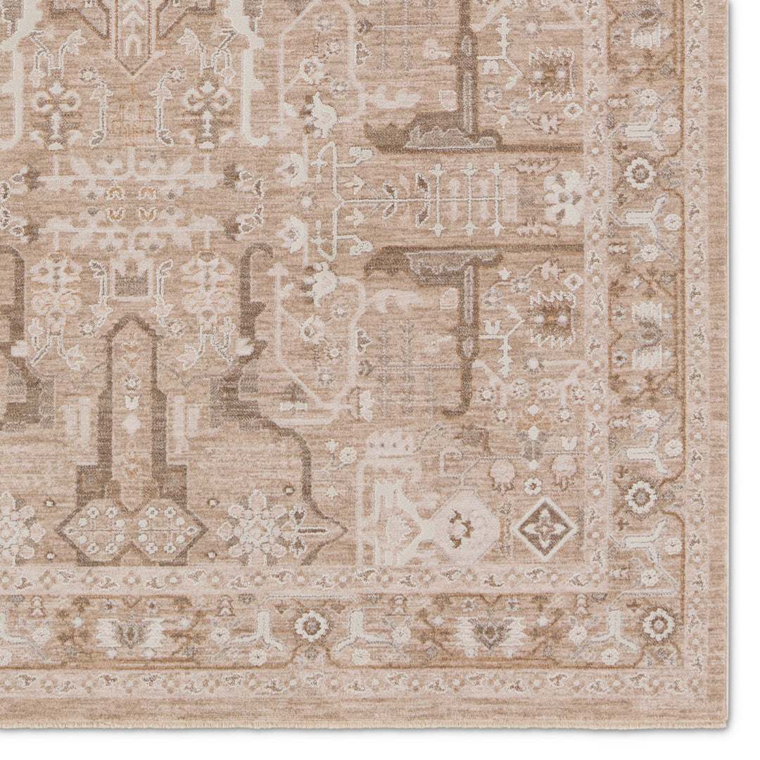 Jaipur Living Lechmere Medallion Beige/Cream Runner Rug (3'X10')