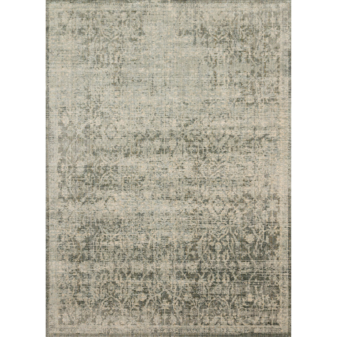 Magnolia Home By Joanna Gaines x Loloi Linnea Moss / Ivory 2'-7" x 4' Accent Rug