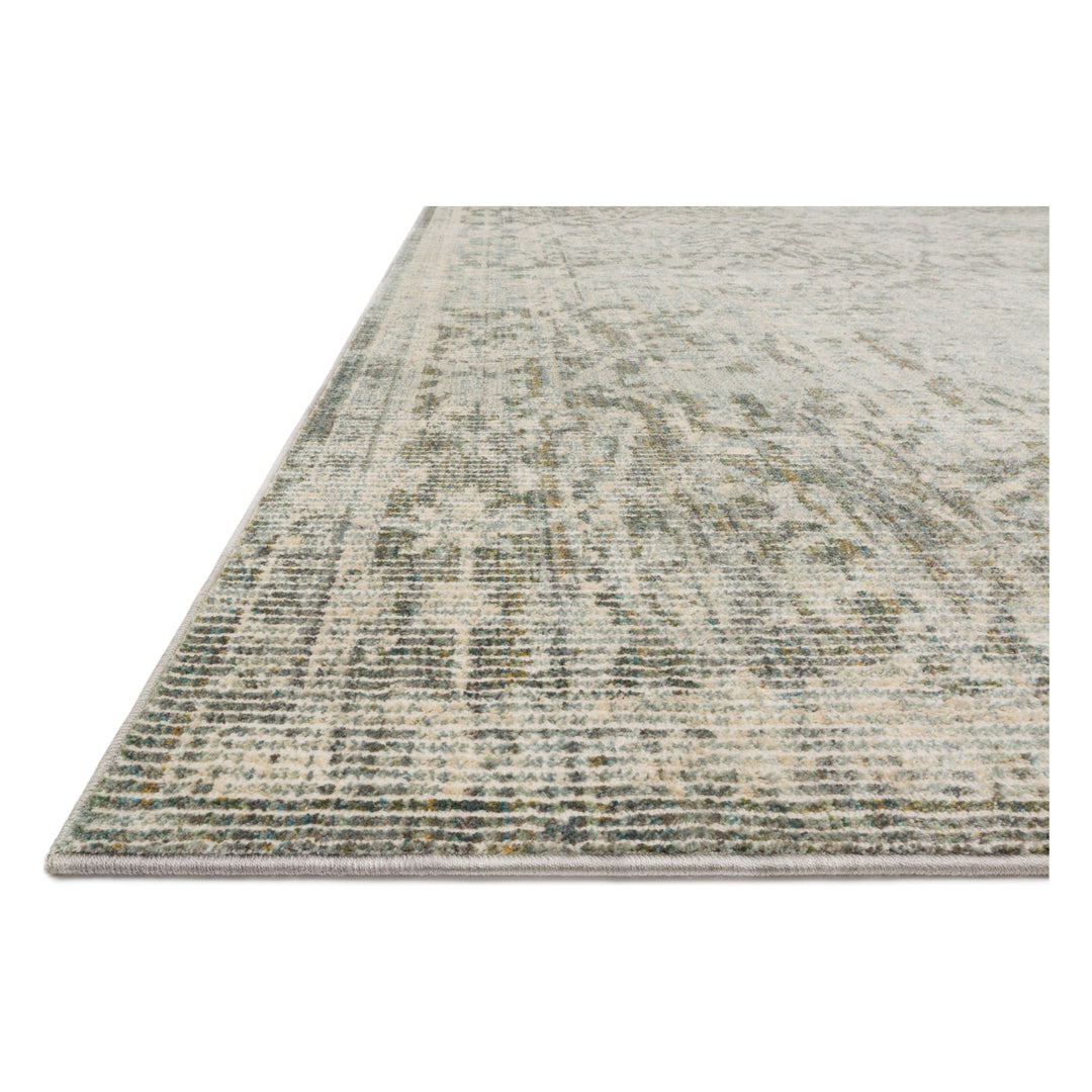 Magnolia Home By Joanna Gaines x Loloi Linnea Moss / Ivory 2'-7" x 4' Accent Rug