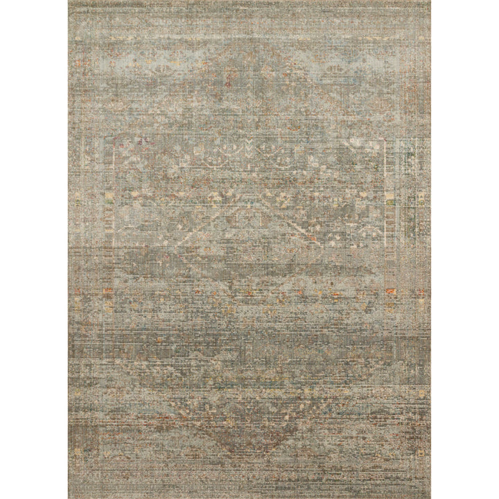 Magnolia Home By Joanna Gaines x Loloi Linnea Taupe / Mist 2'-7" x 7'-8" Runner Rug