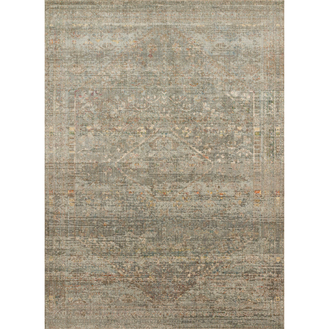 Magnolia Home By Joanna Gaines x Loloi Linnea Taupe / Mist 2'-7" x 13' Runner Rug