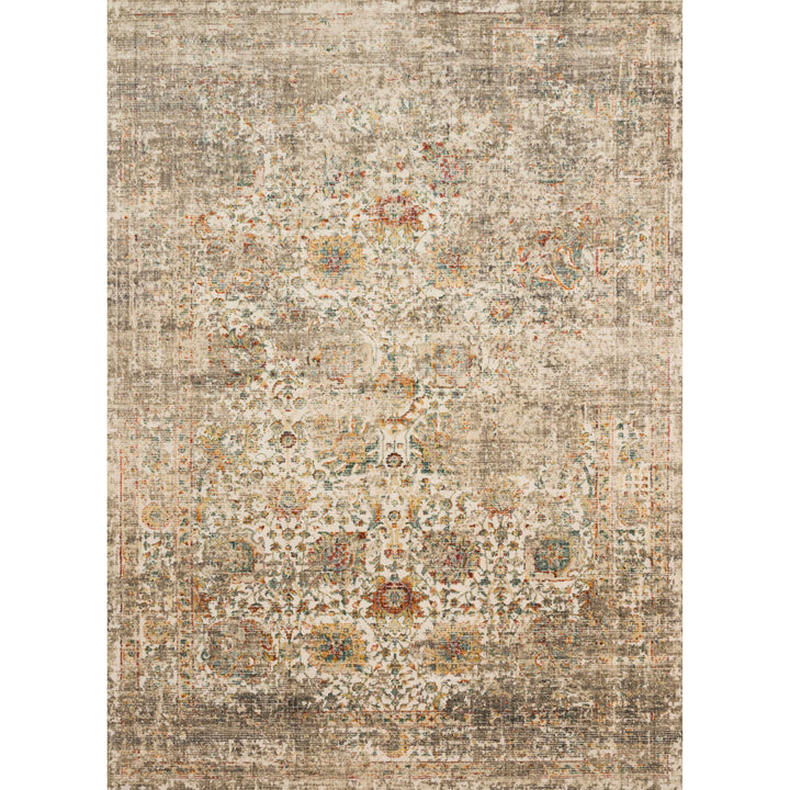 Magnolia Home By Joanna Gaines x Loloi Linnea Multi / Taupe 2'-7" x 4' Accent Rug