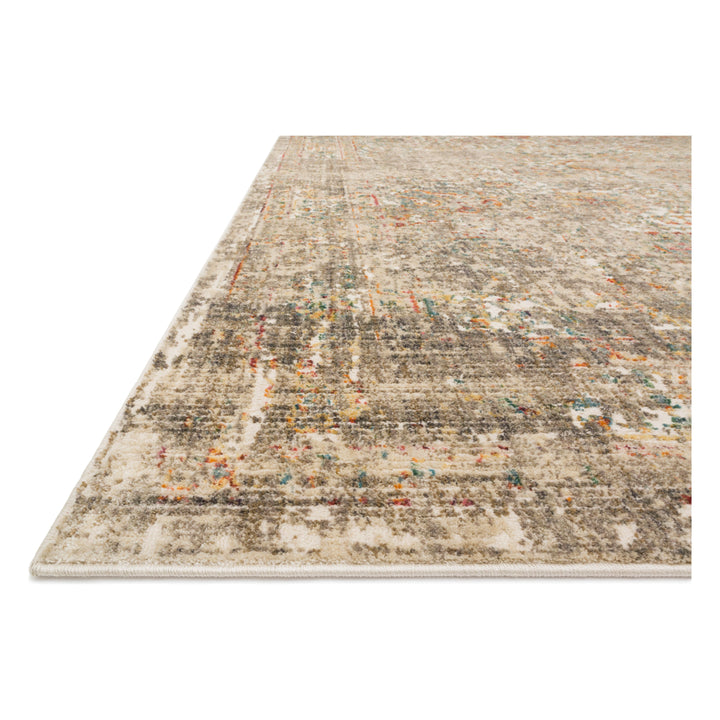 Magnolia Home By Joanna Gaines x Loloi Linnea Multi / Taupe 2'-7" x 4' Accent Rug