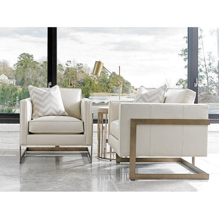 Studio Round Accent Table - Shadow Mist