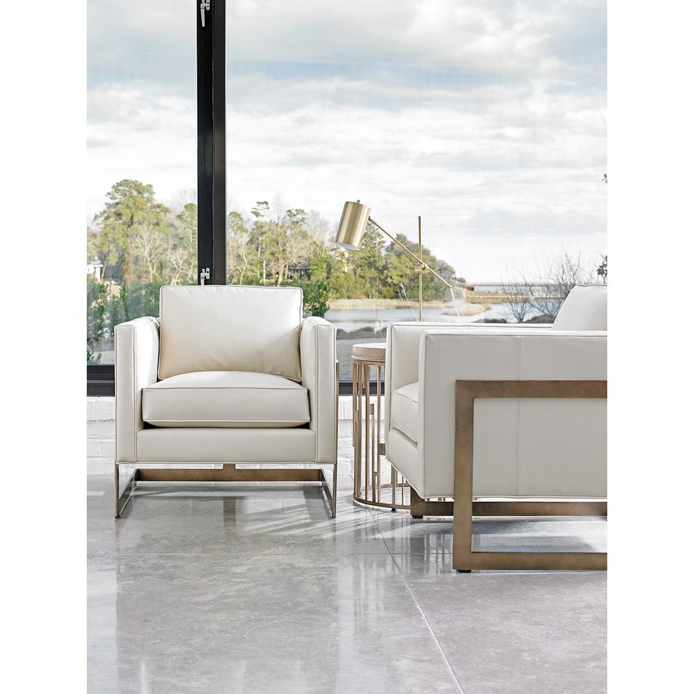 Studio Round Accent Table - Shadow Mist