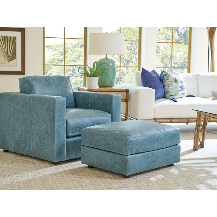 Stools & Ottomans Granville Leather Ottoman