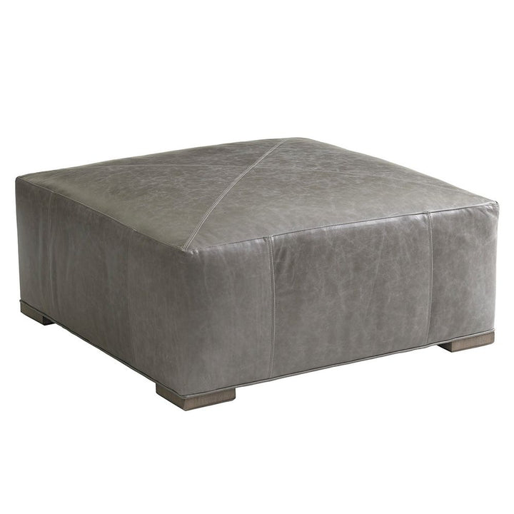 Stools & Ottomans Melina Leather Cocktail Ottoman