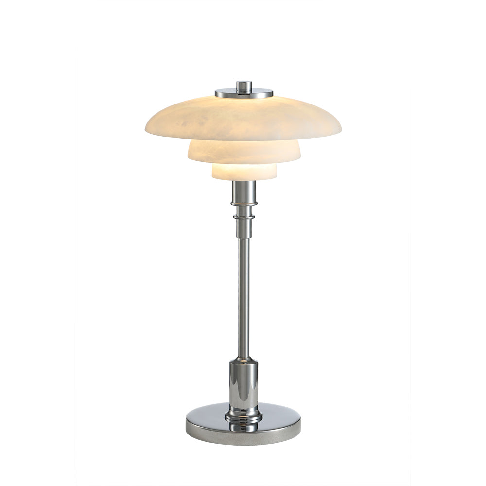 Table Lamps Henningsen Table Lamp - Alabaster 8" Diameter