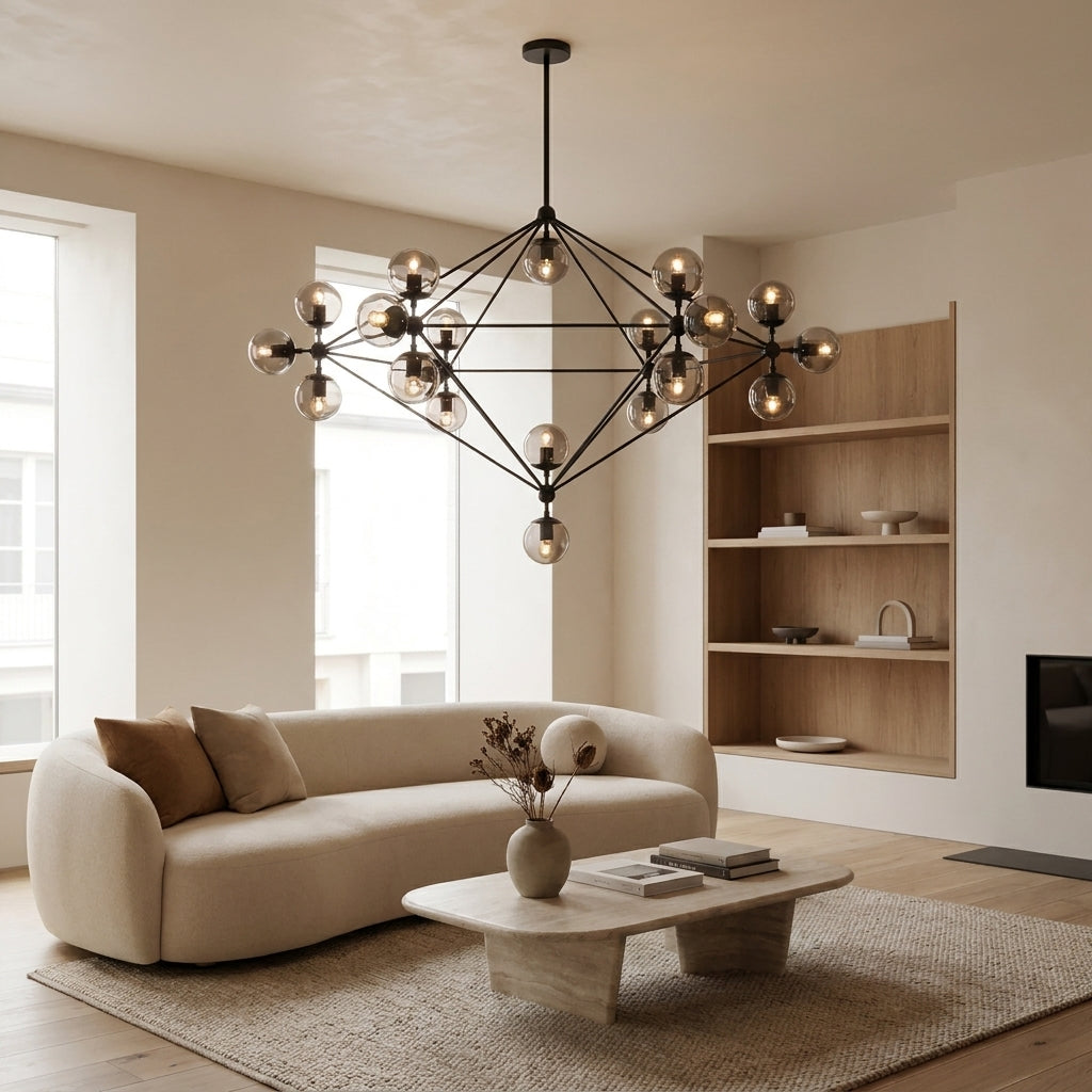 Moda Chandelier 21 Globe