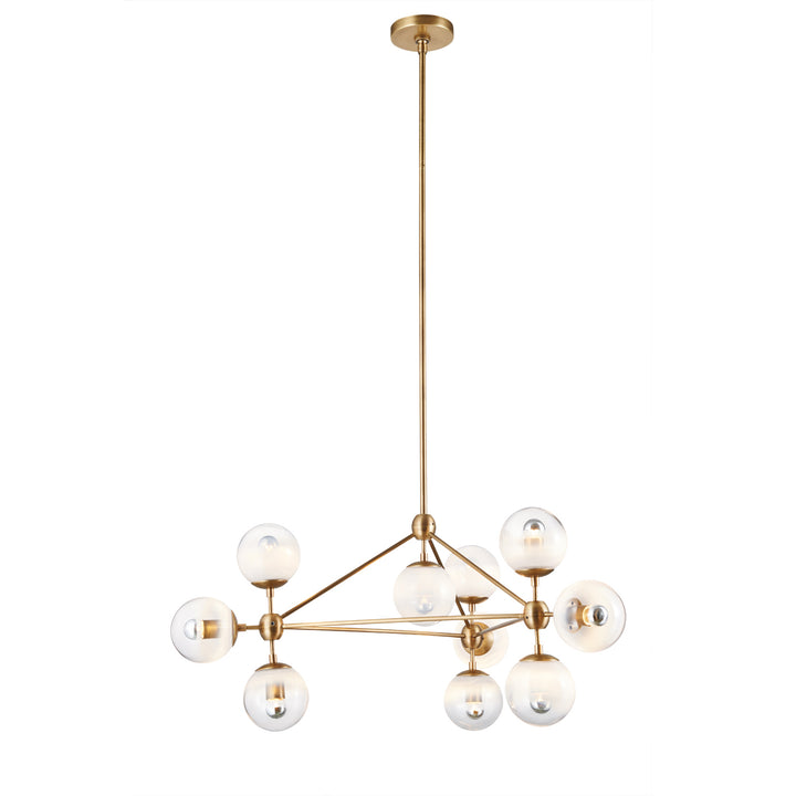 Moda Chandelier 10 Globe