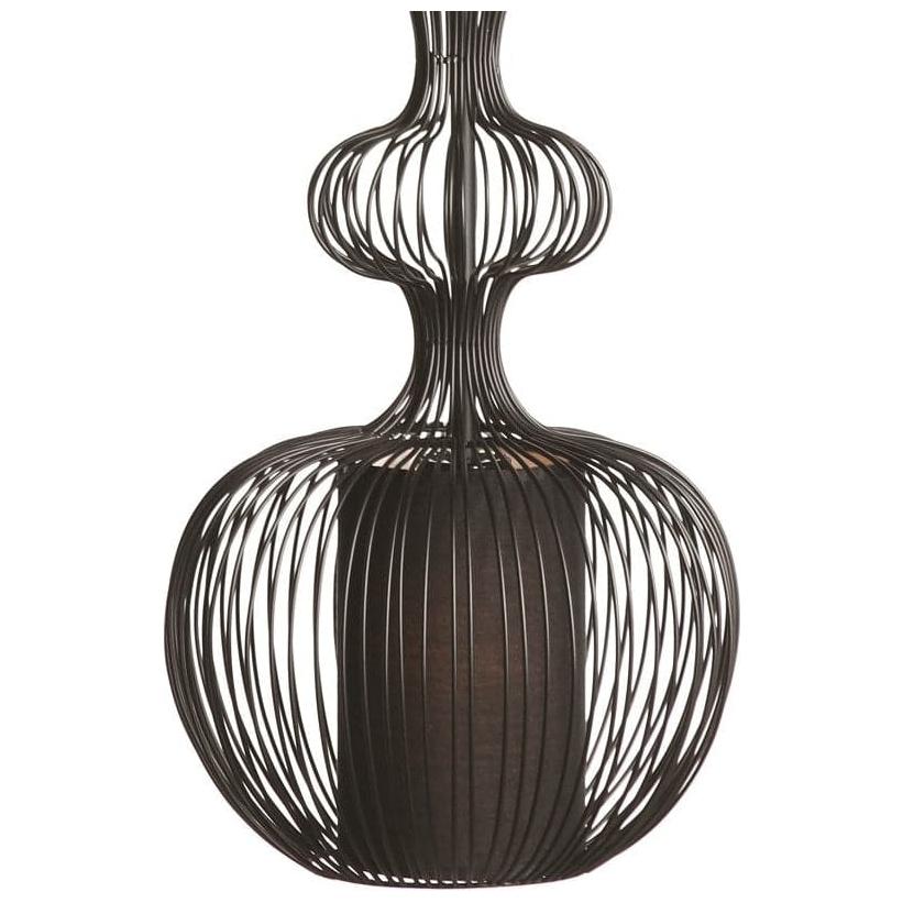Modern Large Siena Pendant-France & Son-LM280PLBLK-Pendants-3-France and Son