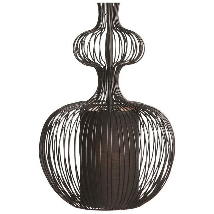 Modern Large Siena Pendant-France & Son-LM280PLBLK-Pendants-3-France and Son