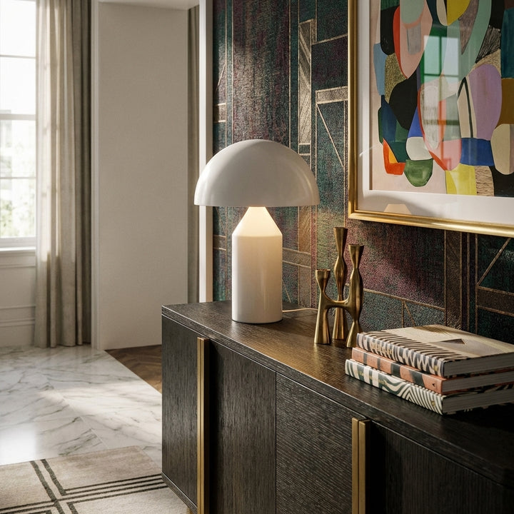 Mushroom Table Lamp - Porto - Metal