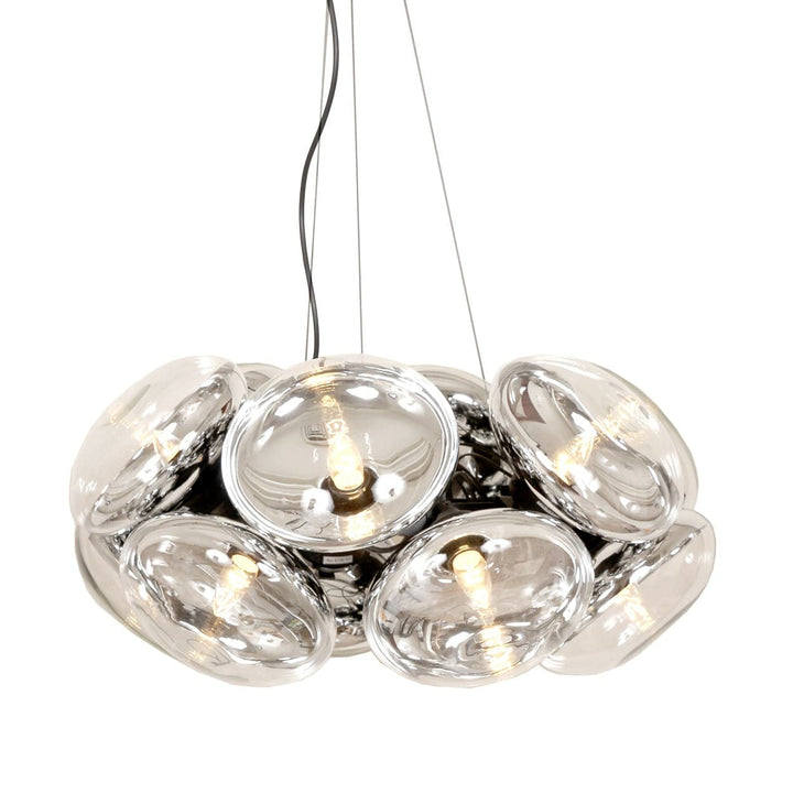 Carne Suspension Lamp-France & Son-LM530PCLR-Chandeliers-1-France and Son