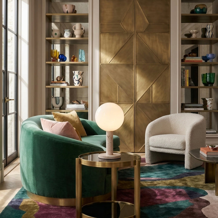 Jayleen Marble Table Lamp