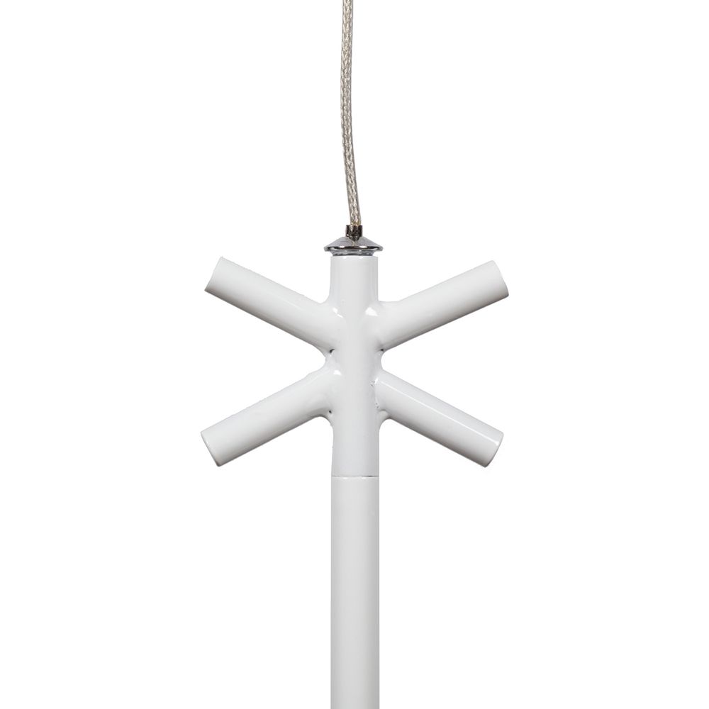 Flo Pendant Lamp with Frosted Glass Globe