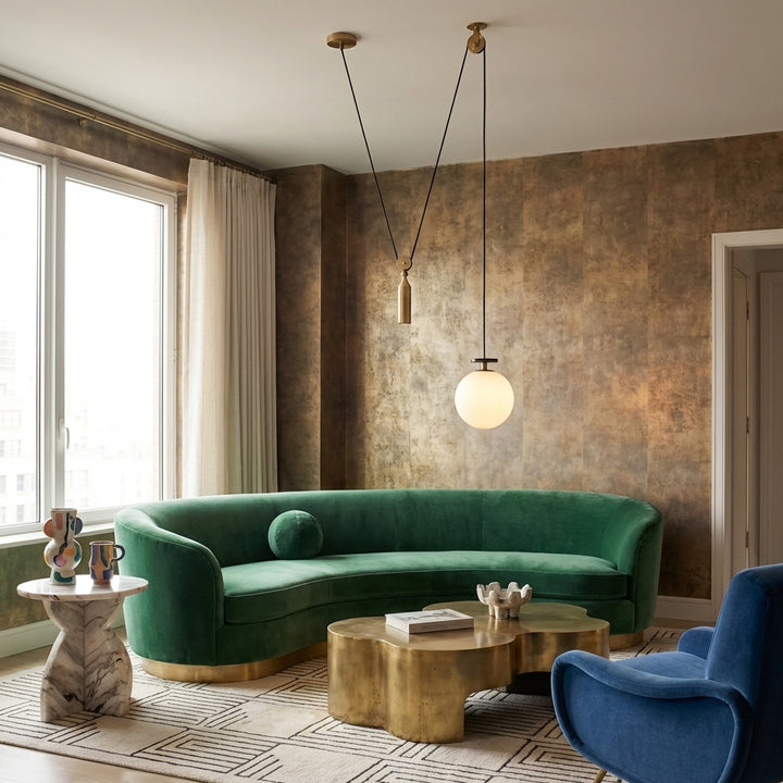 Globe Counterweight Pendant Light