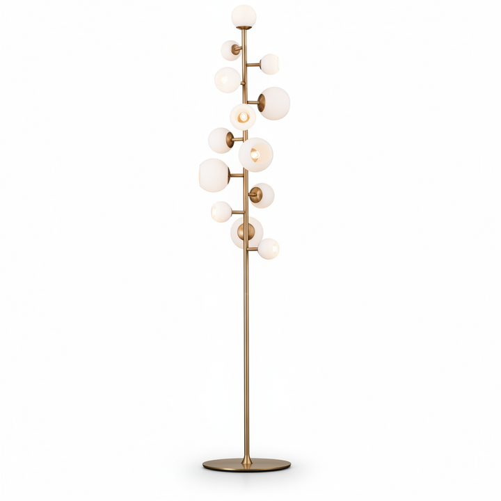 Vaccinium Branching Globe Floor Lamp - Set of 2