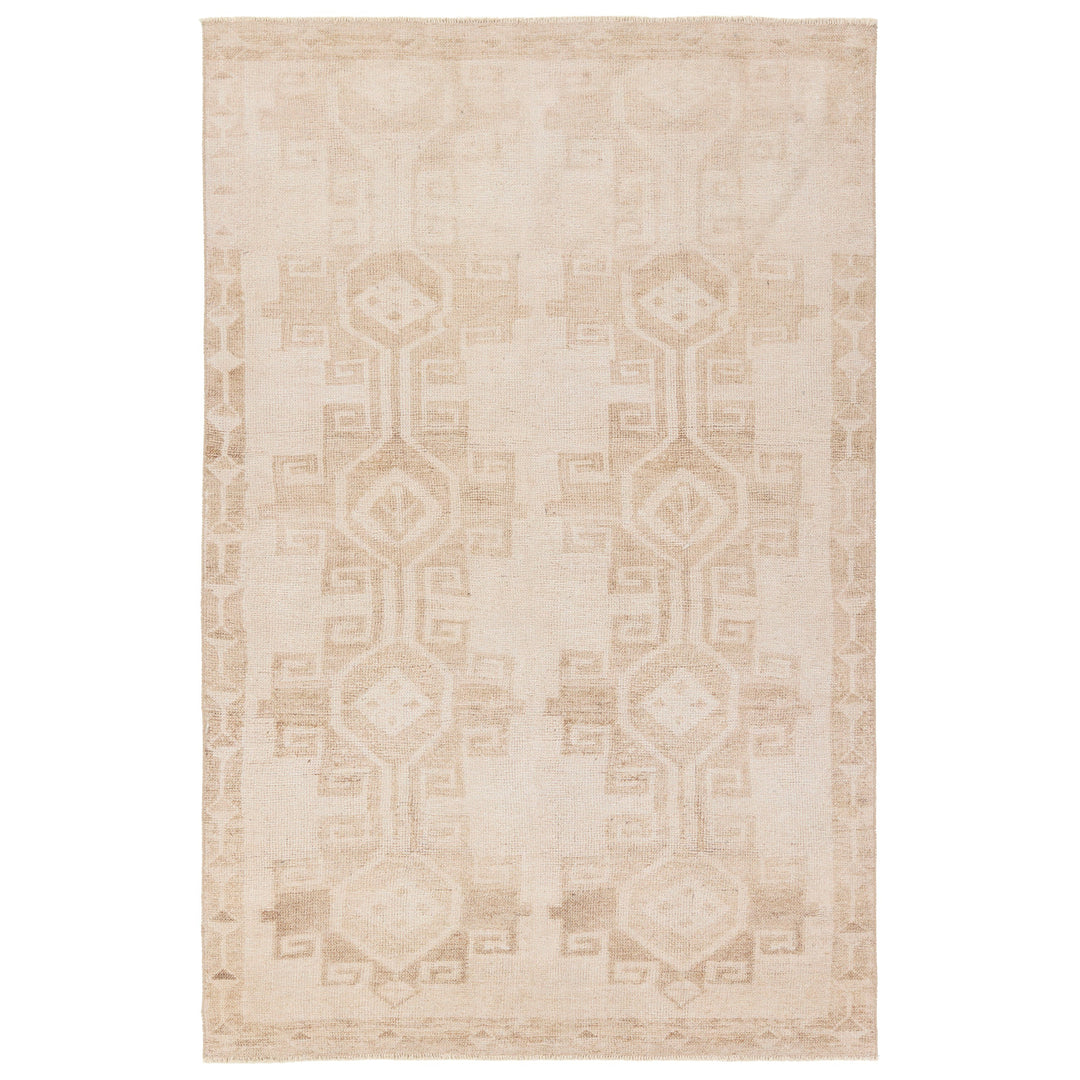 Vibe by Jaipur Living Barine Medallion Tan/Cream Area Rug (4'X6' Rectangle)