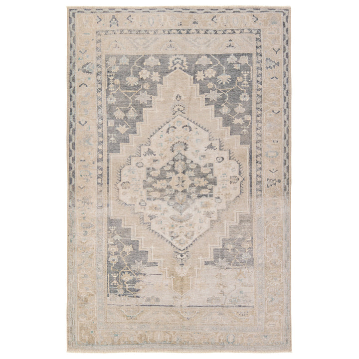 Vibe by Jaipur Living Pasain Medallion Navy/Light Green Area Rug (5'X8' Rectangle)