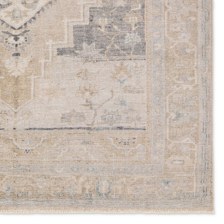 Vibe by Jaipur Living Pasain Medallion Navy/Light Green Area Rug (8'6"X11'9" Rectangle)