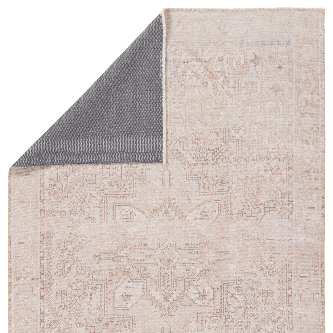 Vibe by Jaipur Living Tymabe Medallion Tan/Cream Area Rug (4'X6' Rectangle)