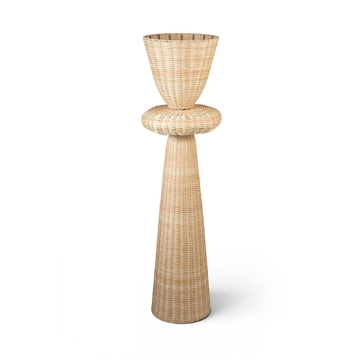 Kindred Rattan Floor Lamp — Natural