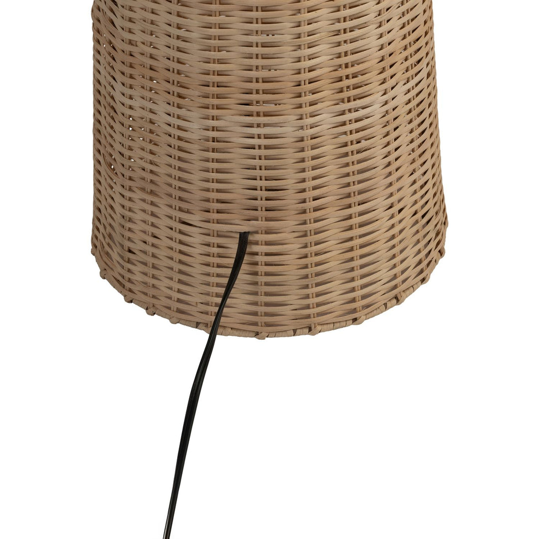 Kindred Rattan Floor Lamp — Natural