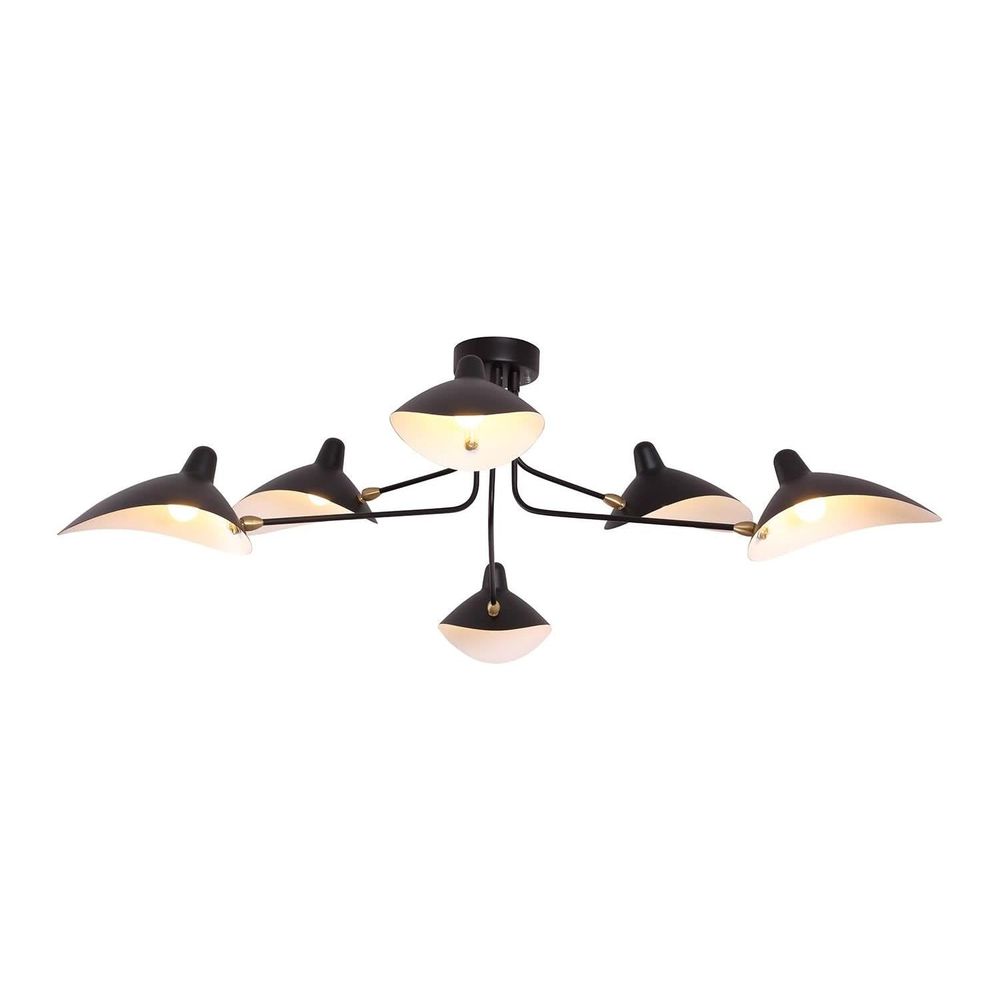 Rental Mouille Six-Arm Semi-Flush Mount Ceiling Lamp - Rental Price/Week