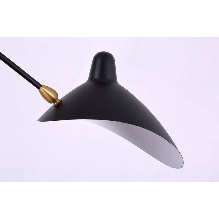 Mouille Six-Arm Semi-Flush Mount Ceiling Lamp - Rental Price/Week