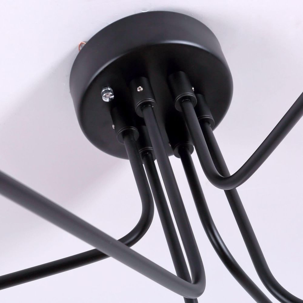 Mouille Six-Arm Semi-Flush Mount Ceiling Lamp - Rental Price/Week