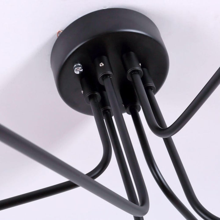 Mouille Six-Arm Semi-Flush Mount Ceiling Lamp - Rental Price/Week