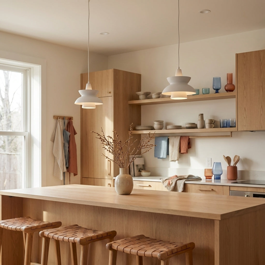 Metal Henningson Pendant Lamp - White