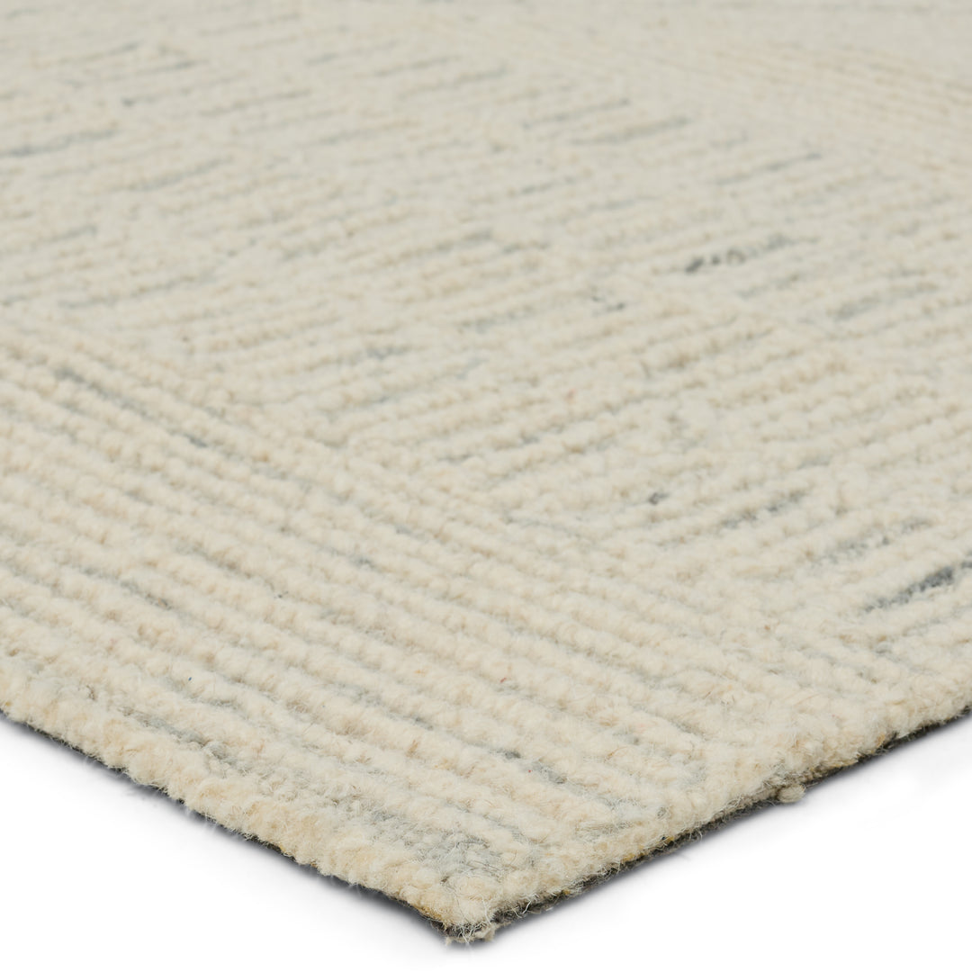 Jaipur Living Karim Handmade Striped Cream/ Light Gray Area Rug (8'X10')