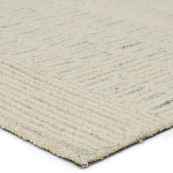 Jaipur Living Karim Handmade Striped Cream/ Light Gray Area Rug (8'X10')