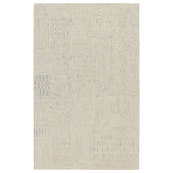 Jaipur Living Karim Handmade Striped Cream/ Light Gray Area Rug (6'X9')