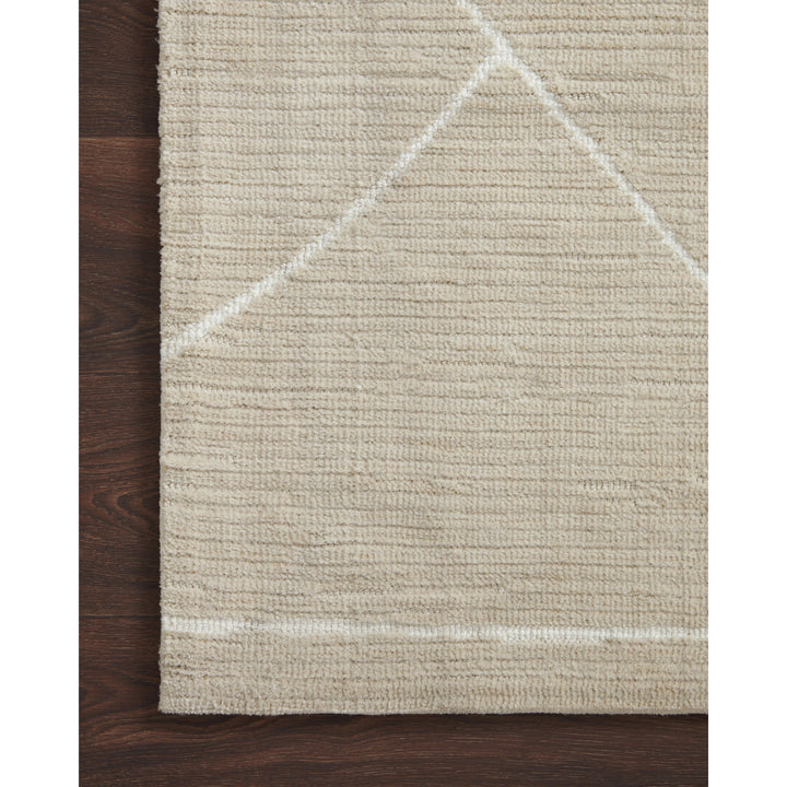 Magnolia Home By Joanna Gaines x Loloi Logan Oatmeal / White 9'-3" x 13' Area Rug