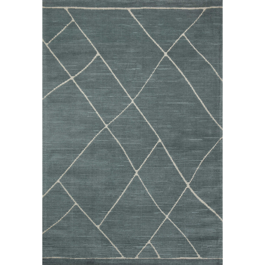 Magnolia Home By Joanna Gaines x Loloi Logan Slate / White 2'-6" x 7'-6" Runner Rug