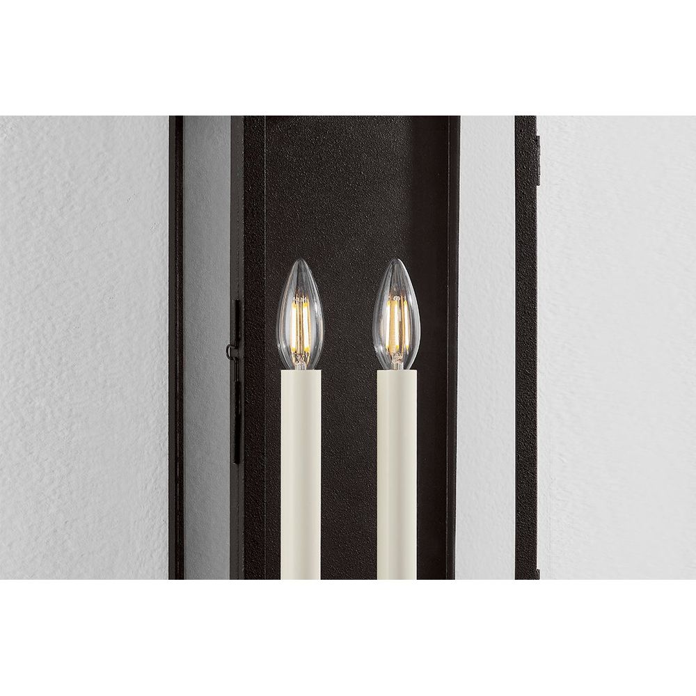Outdoor Lighting: Wall Louie Exterior Wall Sconce - Forged Iron